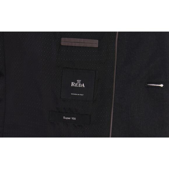 Hugo Boss Current Johnstons/Lenon Solid Charcoal Gray Super 100's Wool Suit 38R - Picture 10 of 13